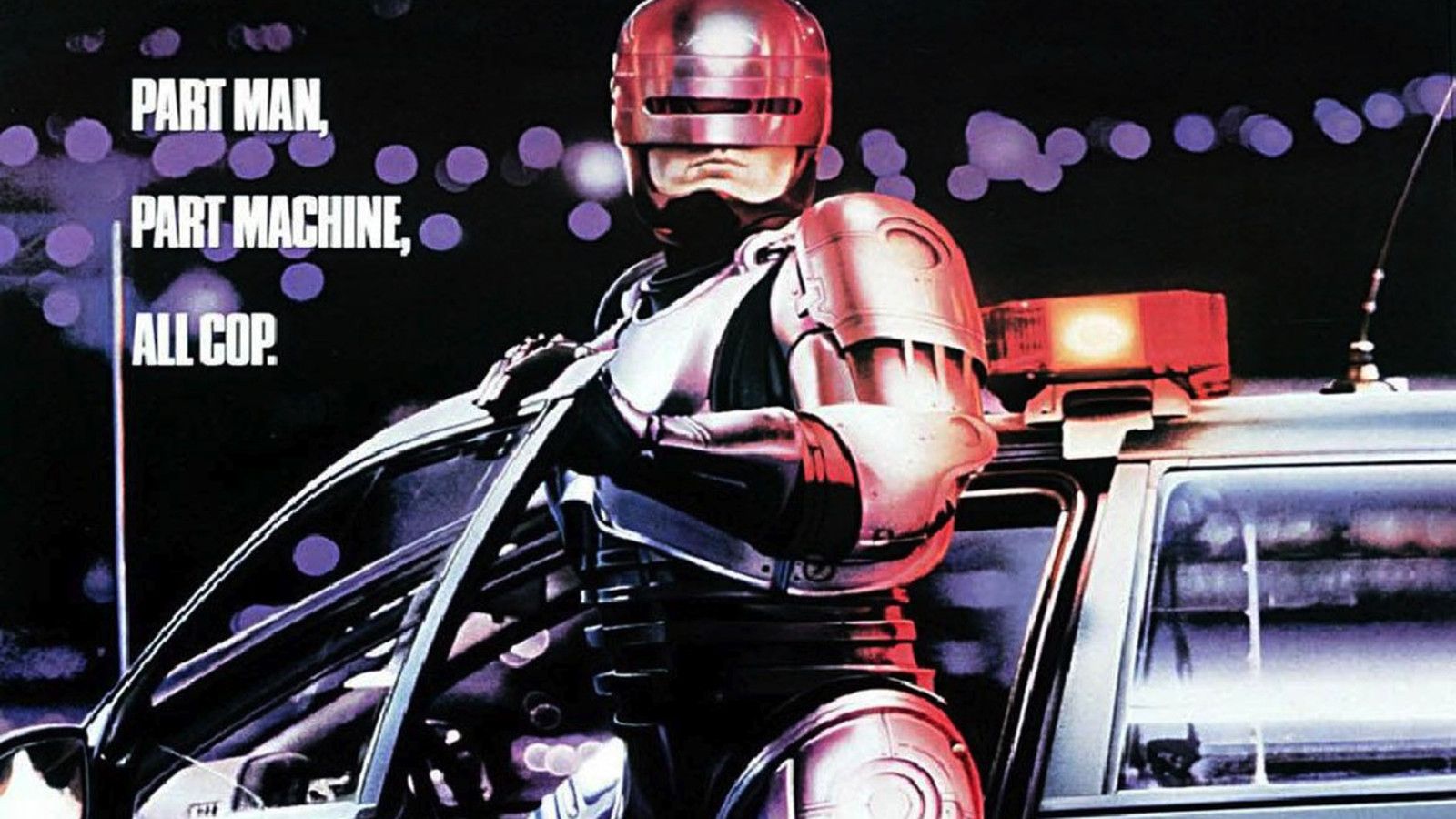 On RoboCop: Somewhere, there is a crime happening
