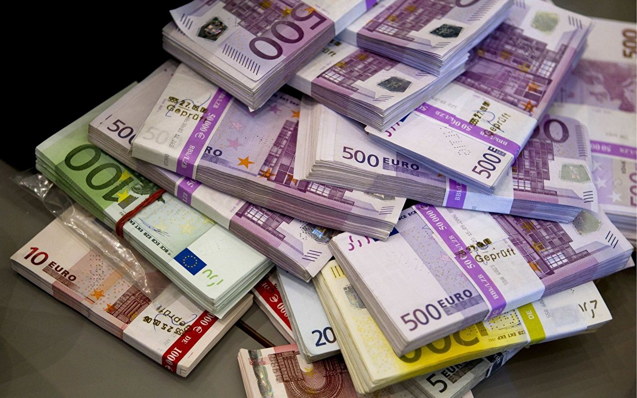 Photos Euro Banknotes Money