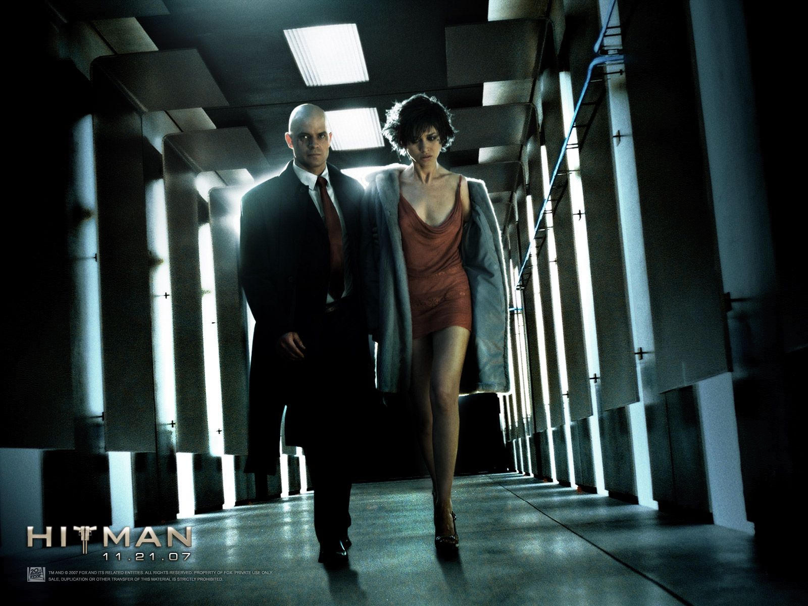 Agent 47 and Nina wallpaper. Agent 47 and Nina