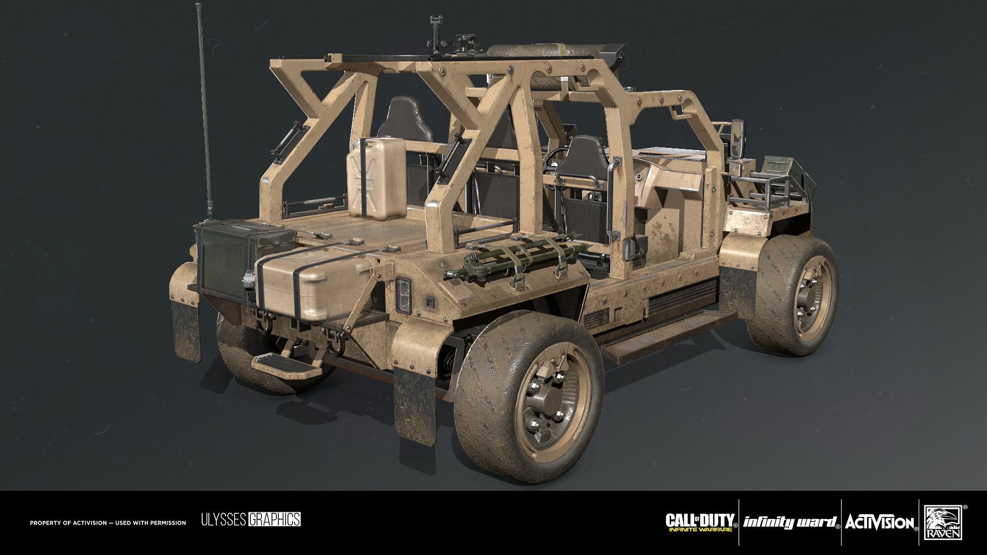 In Game Vehicles For Call Of Duty: Infinite Warfare., Ulysses Graphics. Infinite Warfare, Military Vehicles, Warfare