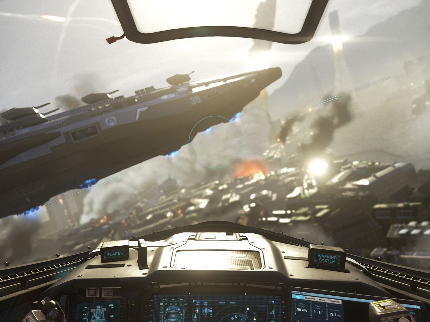 Step inside of a fighter jet in Call of Duty: Infinite Warfare's VR mission