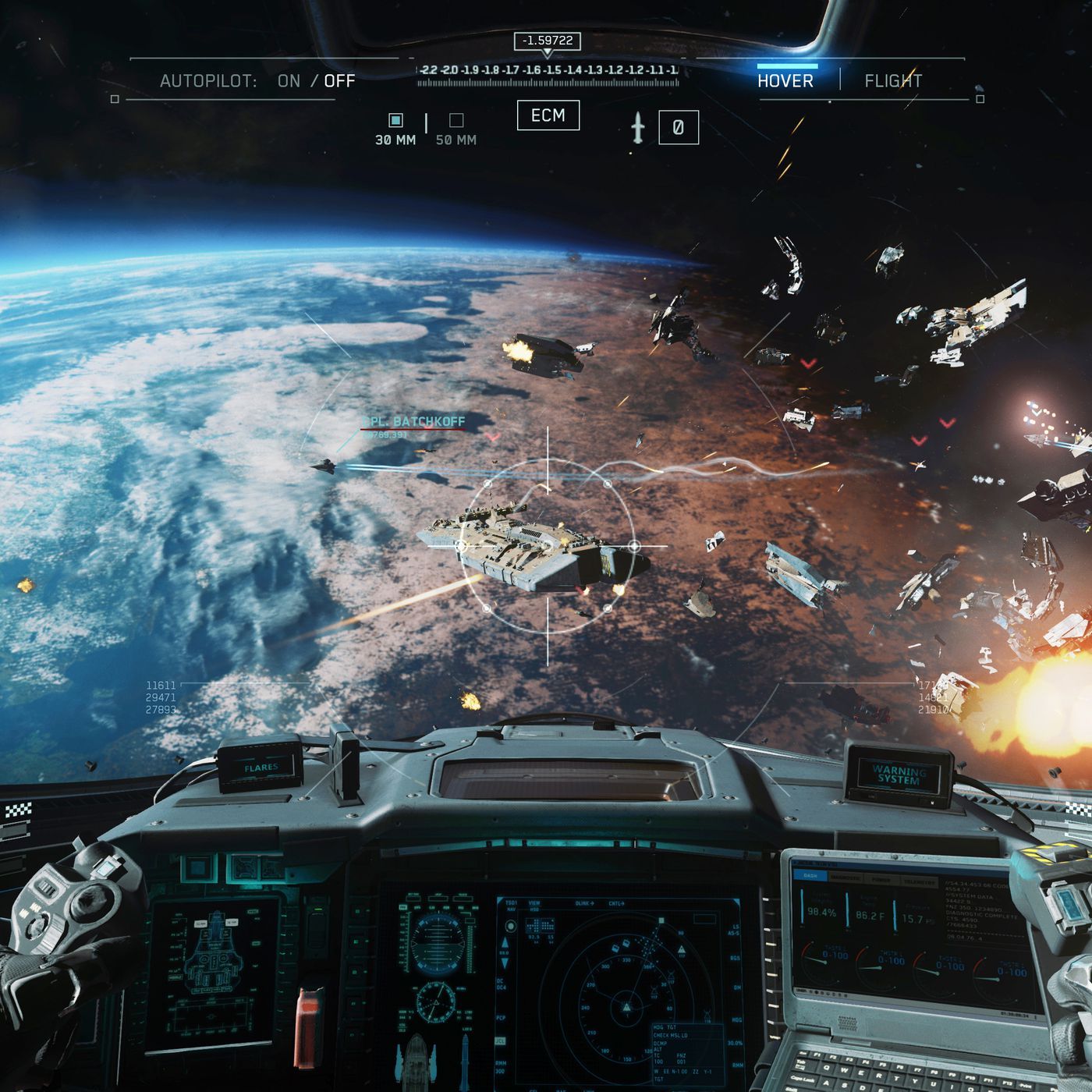 This is how Call of Duty: Infinite Warfare's space dogfights work