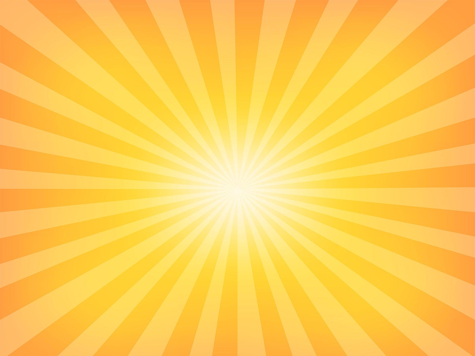 Sunburst Background. Yellow Sunburst