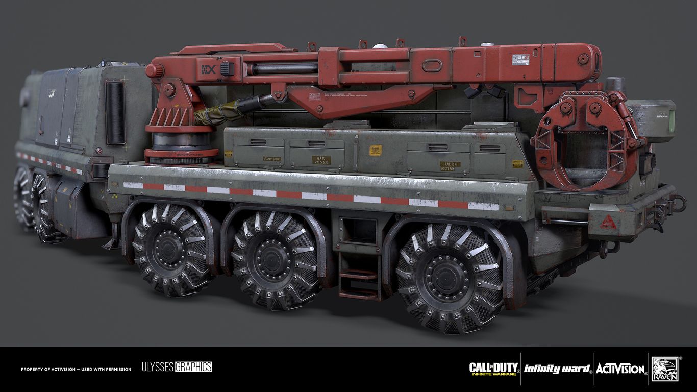 Call Of Duty: Infinite Warfare Terrain Transport Vehicle [ATTV] By Zelfit. Sci FiD