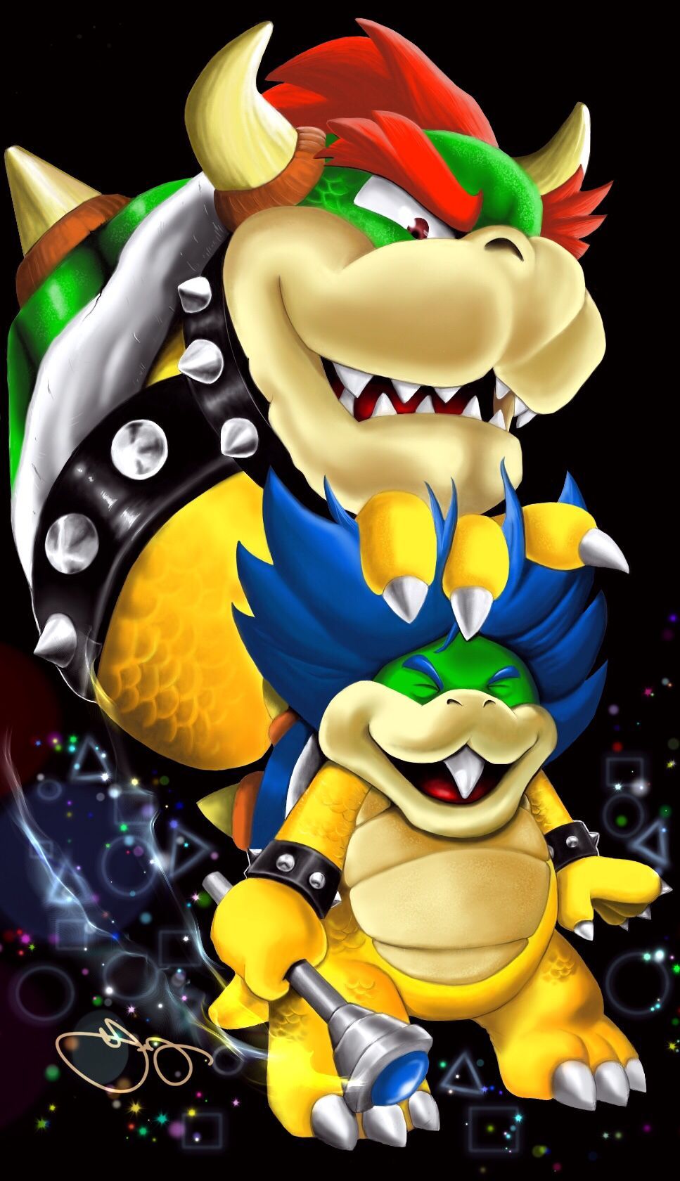Chip Off The Old Block: Bowser & Ludwig Von Koopa