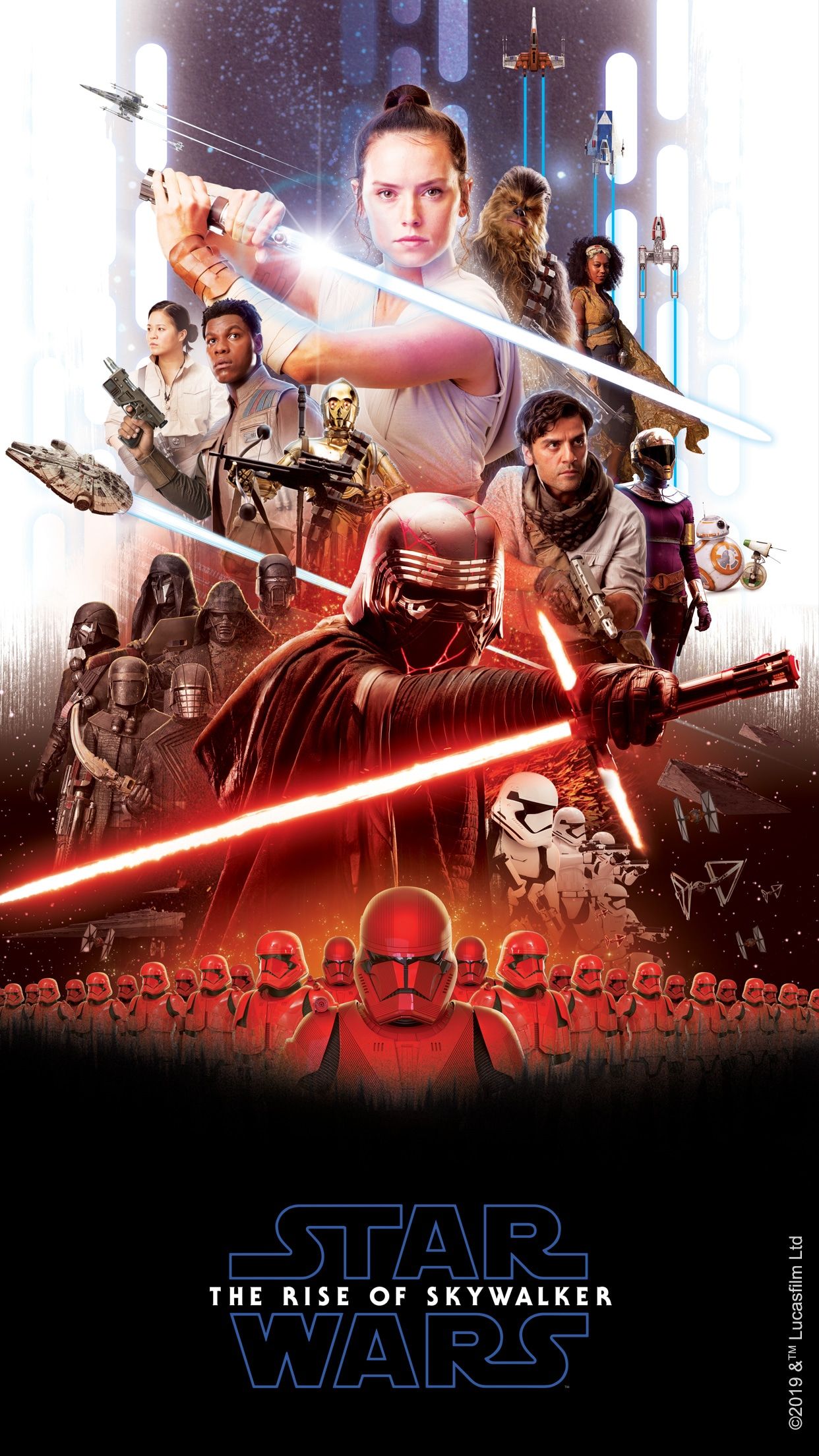 Star Wars: The Rise of Skywalker Mobile Wallpaper. Disney