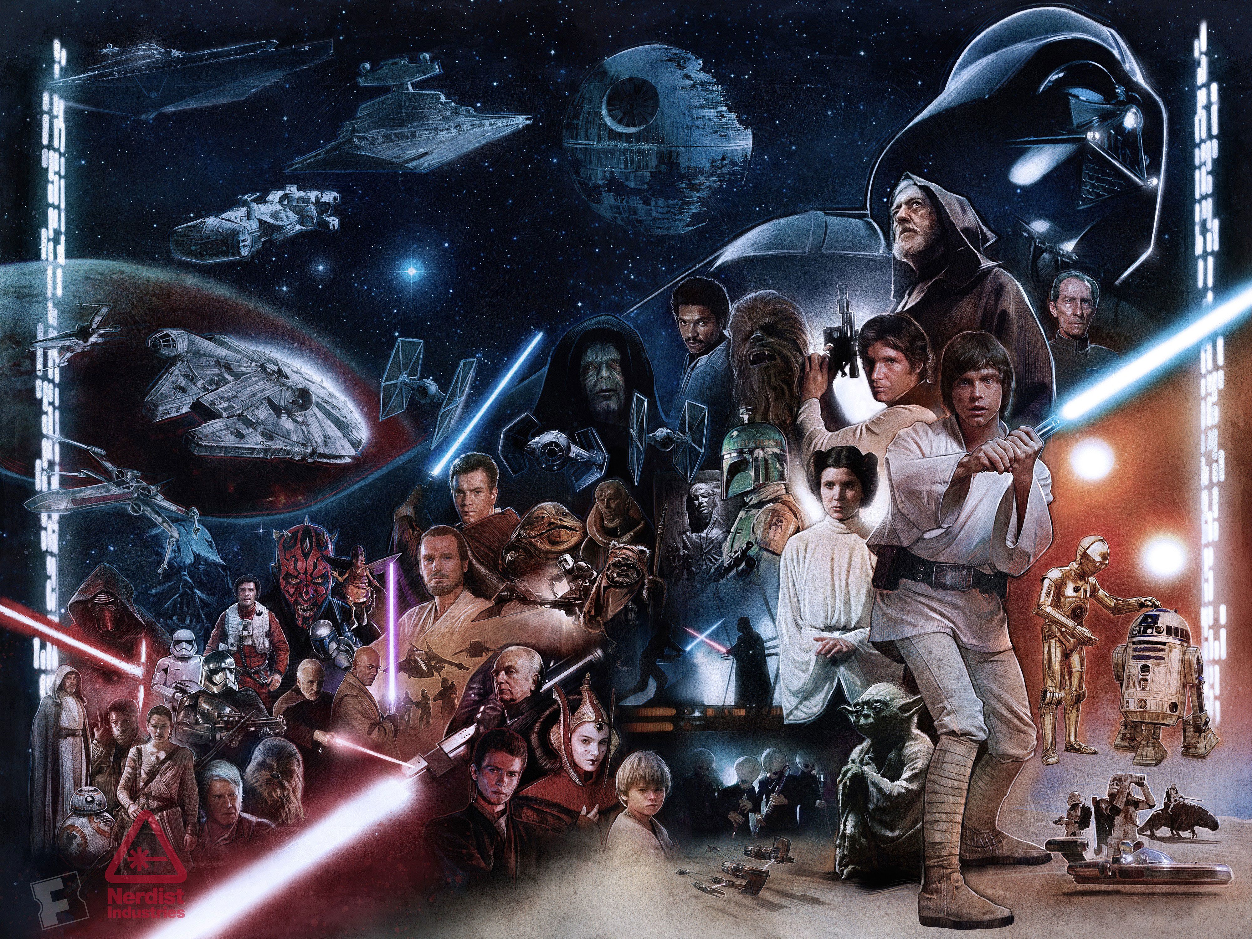 Star Wars Saga Wallpapers - Wallpaper Cave