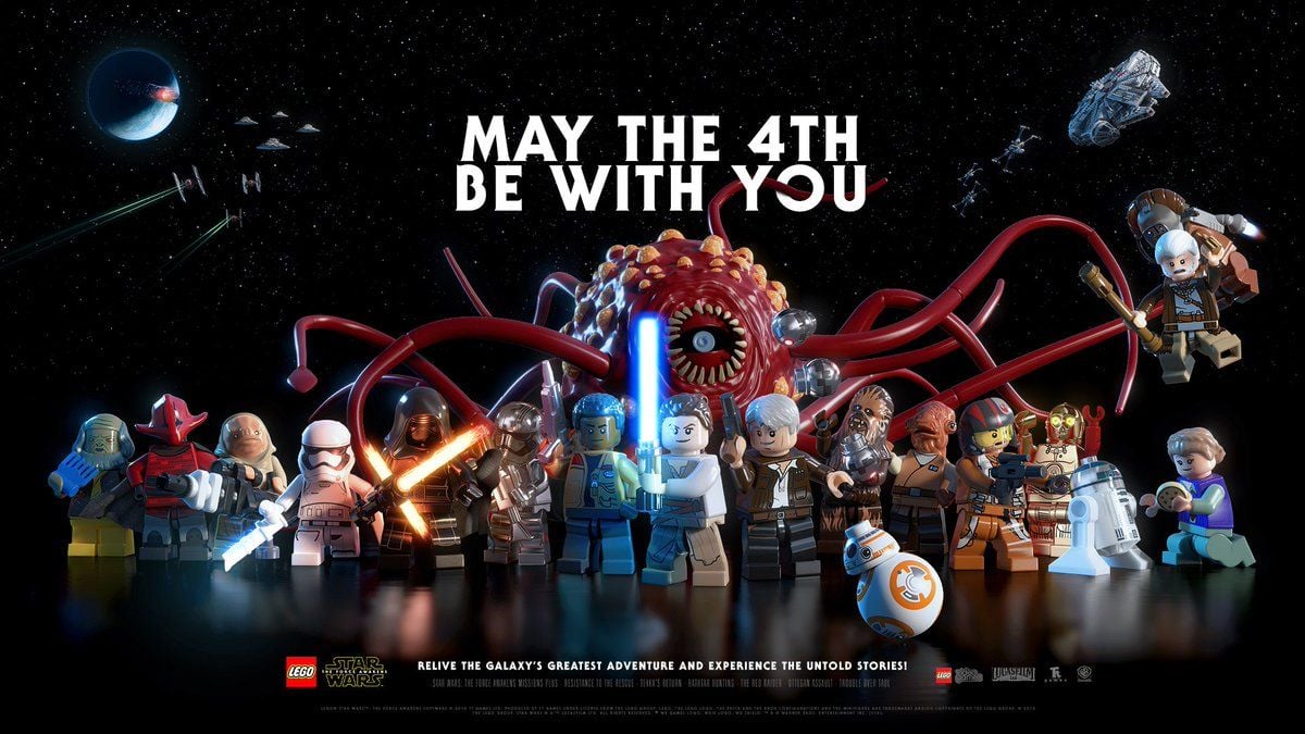 LEGO Star Wars Game this #StarWarsDay wallpaper