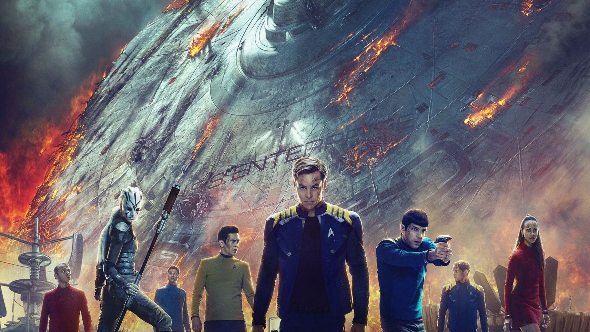 Star Trek Beyond All Characters Wallpaper
