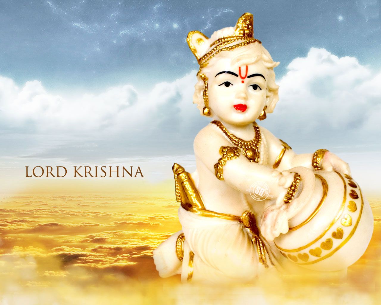 Lord Krishna Happy Janmashtami HD Wallpaper