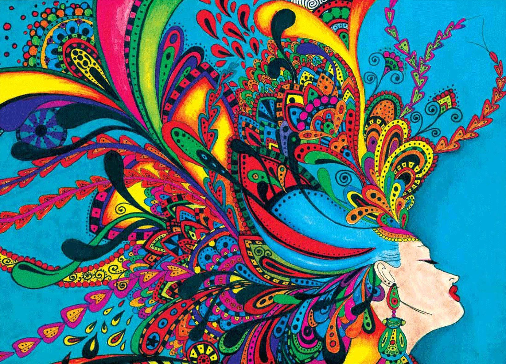 Rainbow Girl Wallpaper and Background Imagex1188