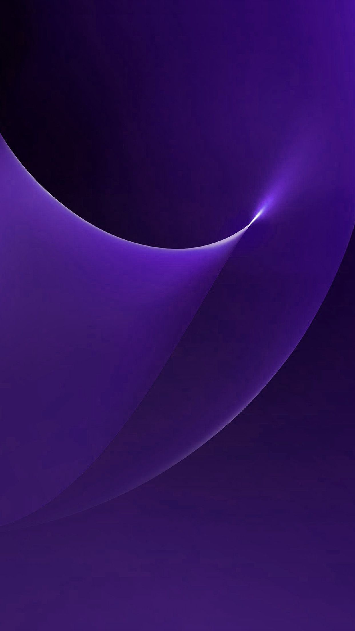 Curve Samsung Galaxy Art Purple Pattern Wallpaper