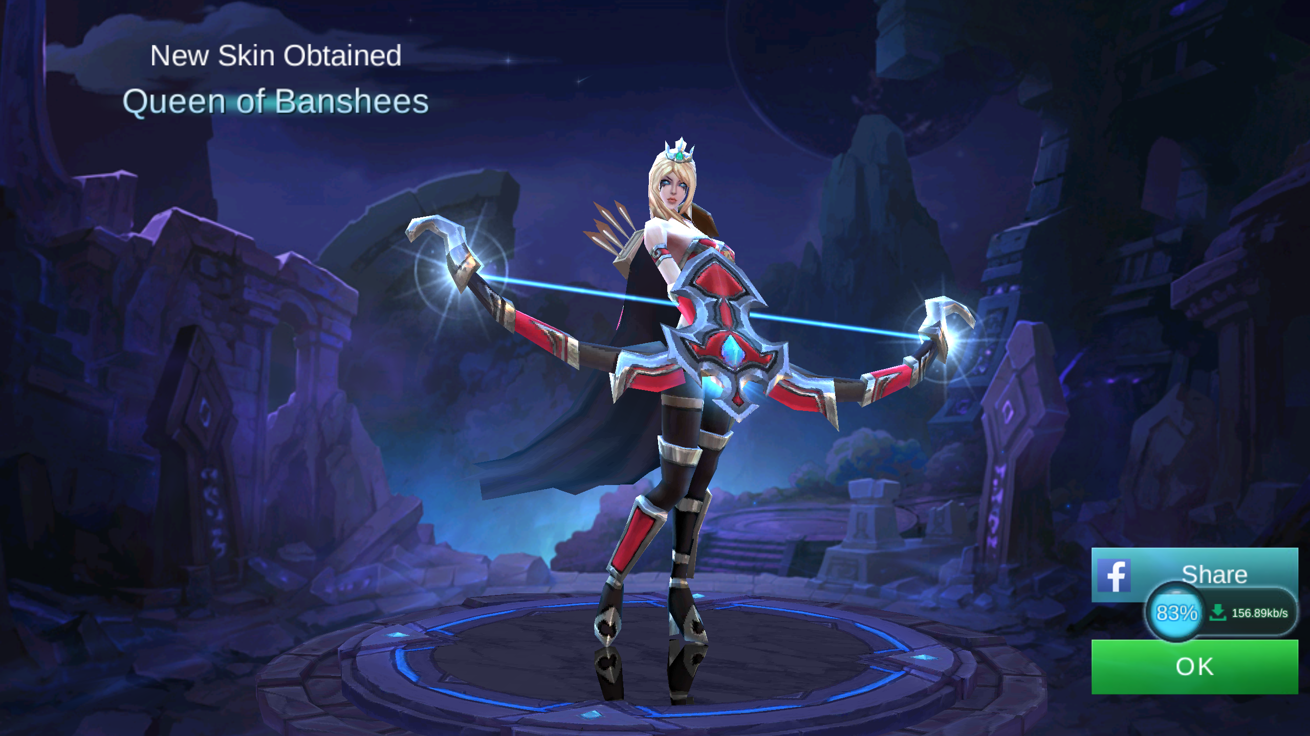 Got lucky and got a Miya skin