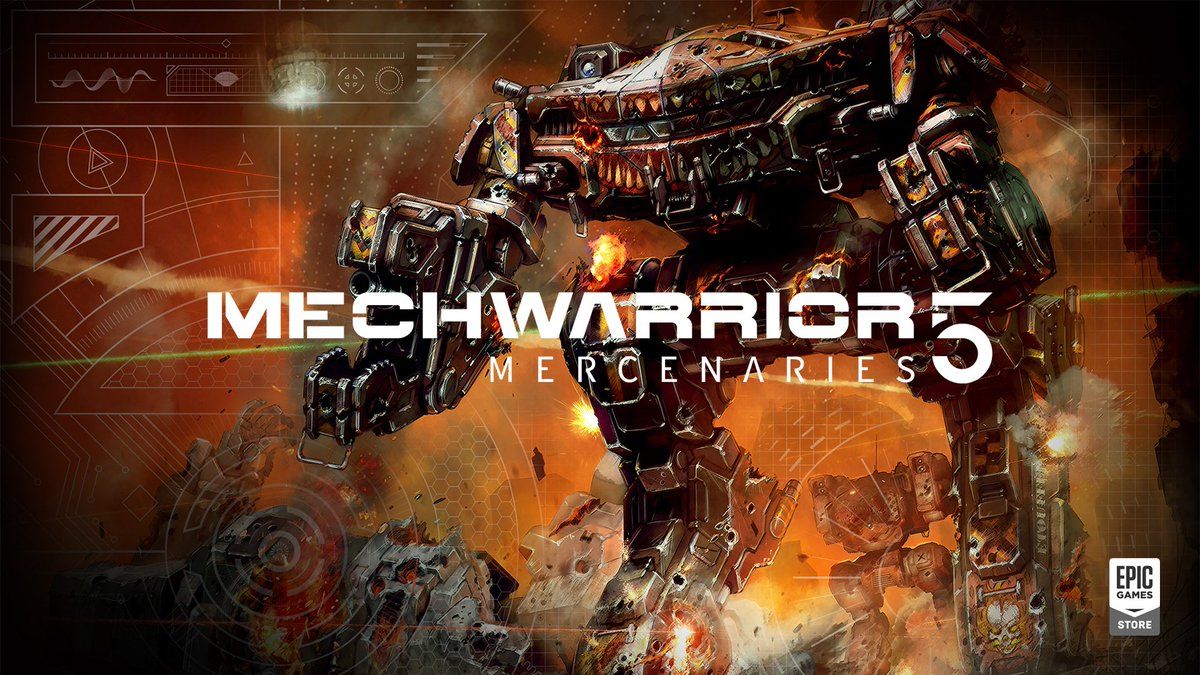 MechWarrior 5: Mercenaries preorder on Epic Games Store. PC News