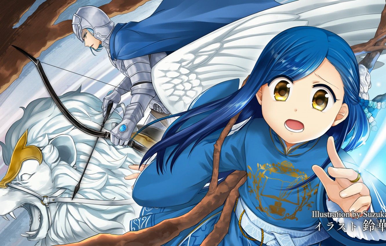 Wallpaper Leo, girl, knight, Ferdinand, Ascendance of a Bookworm