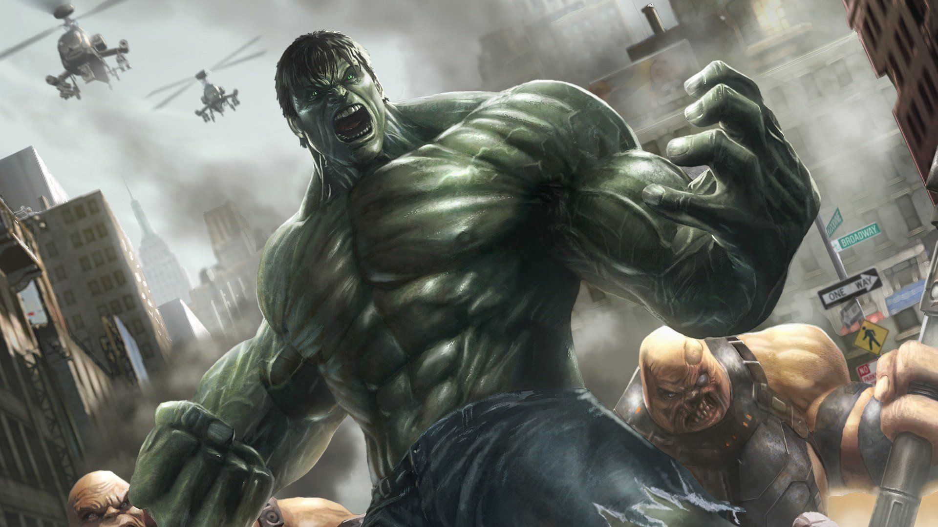 The Incredible Hulk: Ultimate Destruction HD Wallpaper