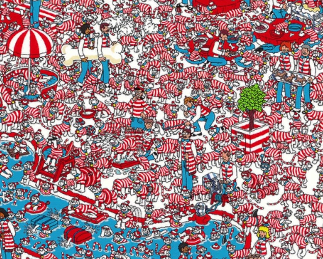 Skignz: Where's Wally? YouTube Desktop Background