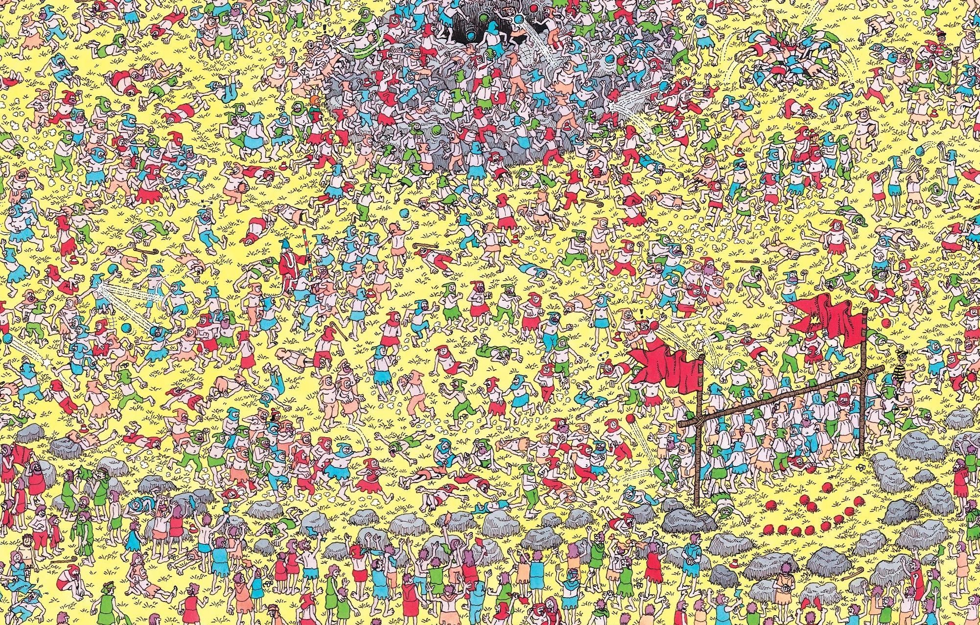 You can go ahead and cancel your plans for the weekend. Wheres wally, Where's waldo picture, Wheres waldo