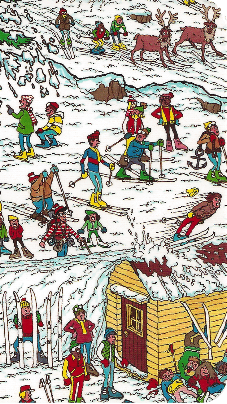 Game Where's Waldo? (750x1334) Wallpaper