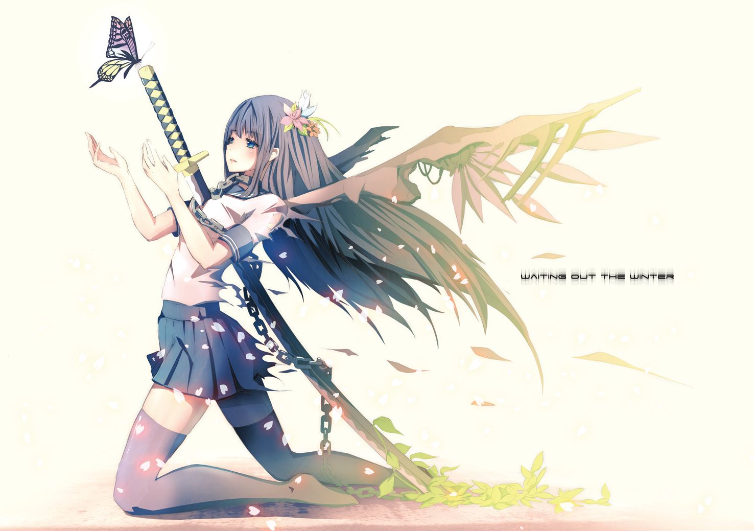 Girl With Katana Wallpaperx1039