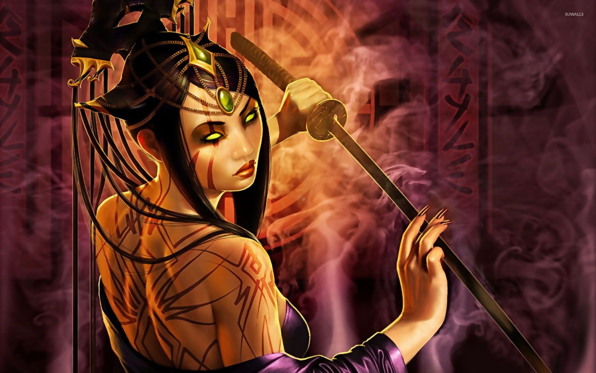 Girl with sword [3] wallpaper wallpaper