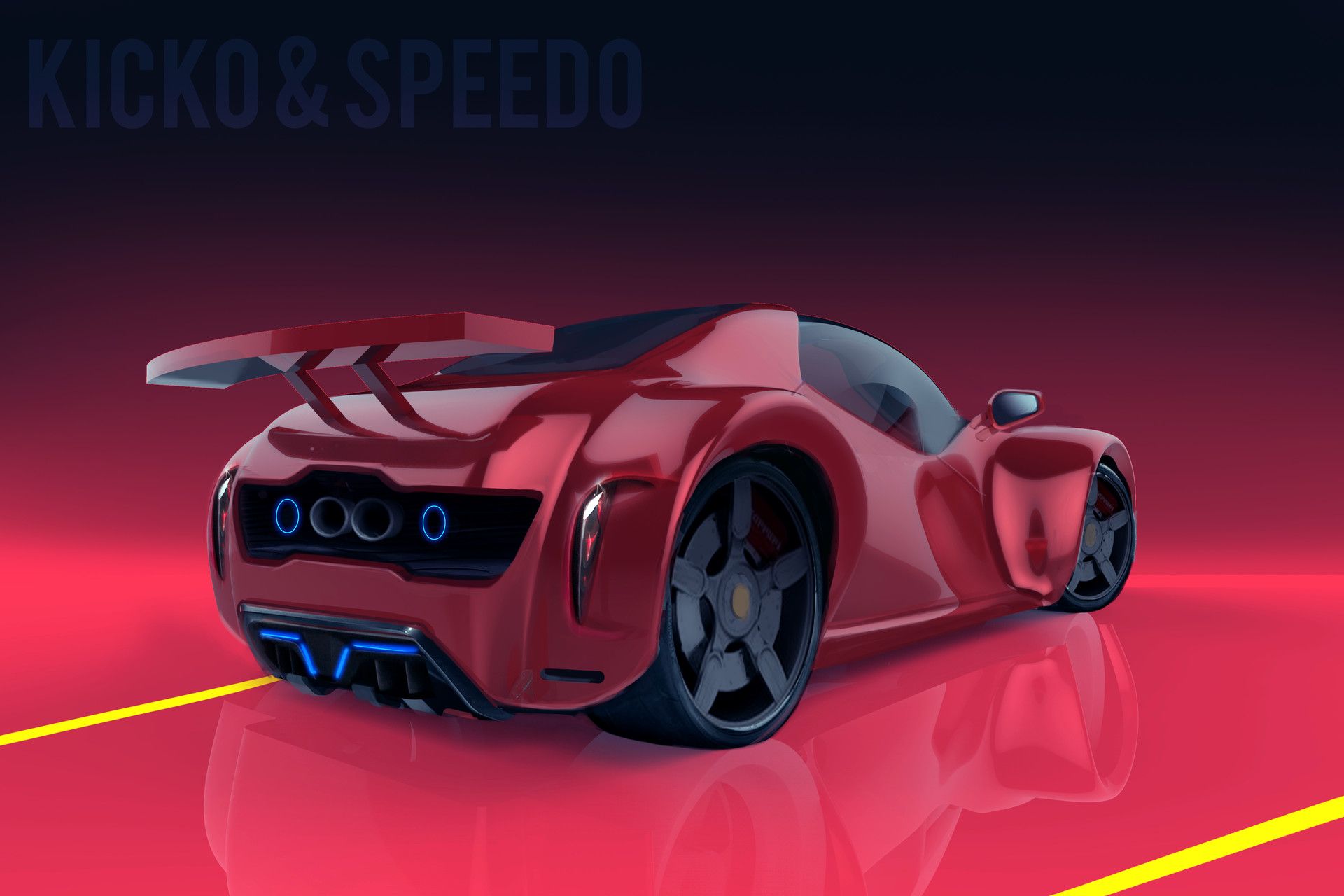 Sony Yay ! Super Speedo Concept Art, Anirudh Singh