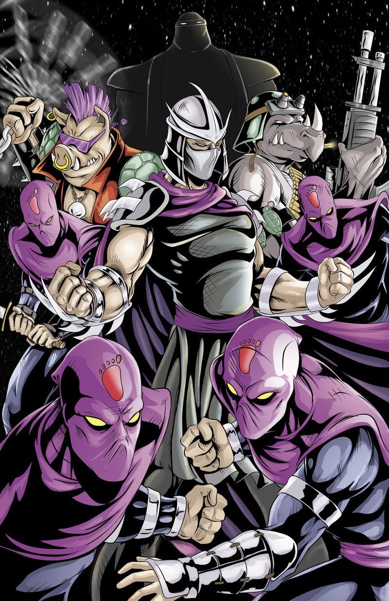 TMNT- Shredder and the Foot. Teenage mutant ninja turtles art, Tmnt, Ninja turtles artwork