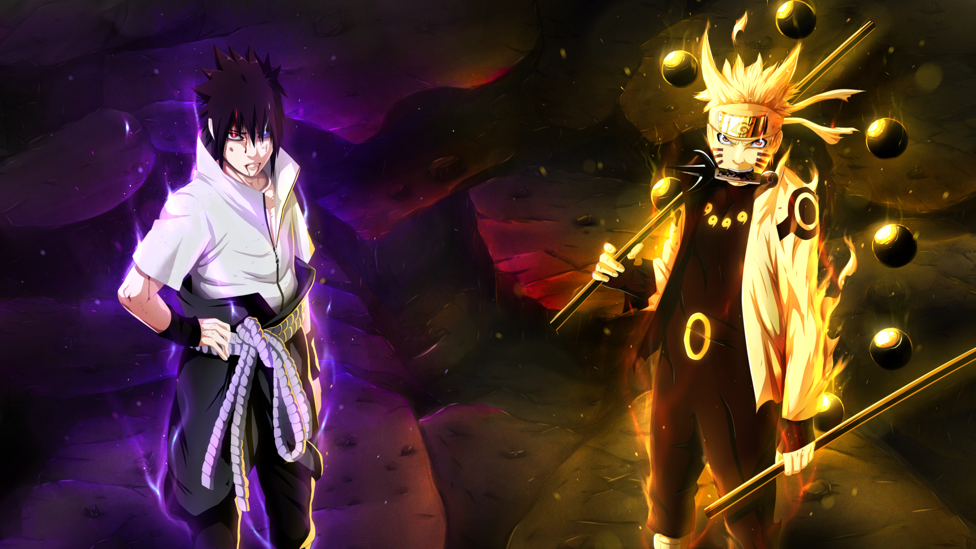 Naruto x Sasuke Wallpaper