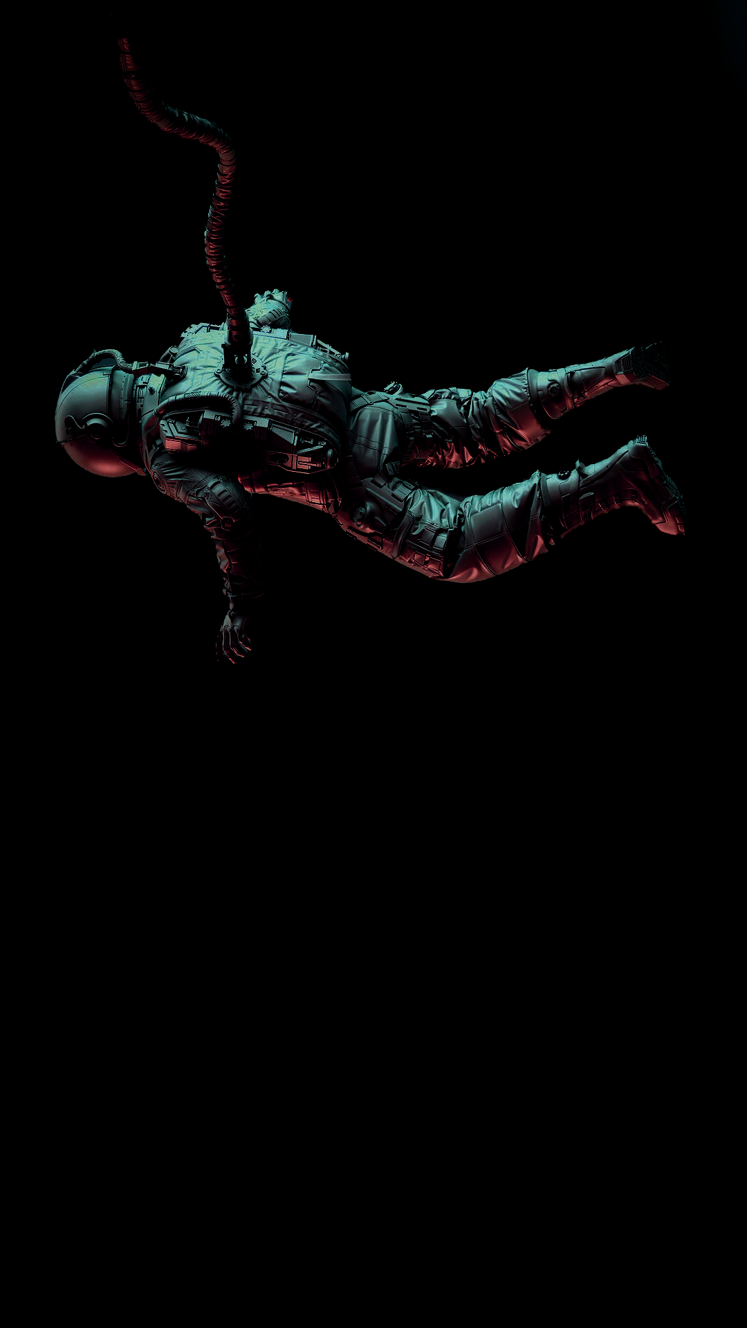 Astronaut amoled wallpaper