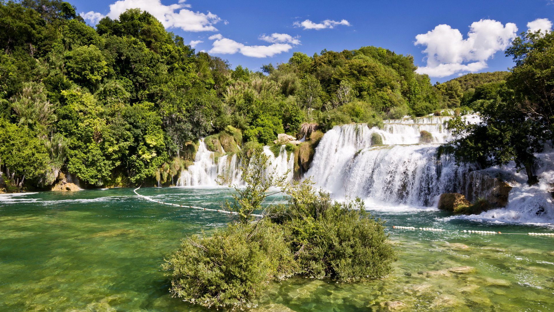 Download desktop wallpaper Krka National Park Croatia Waterfalla