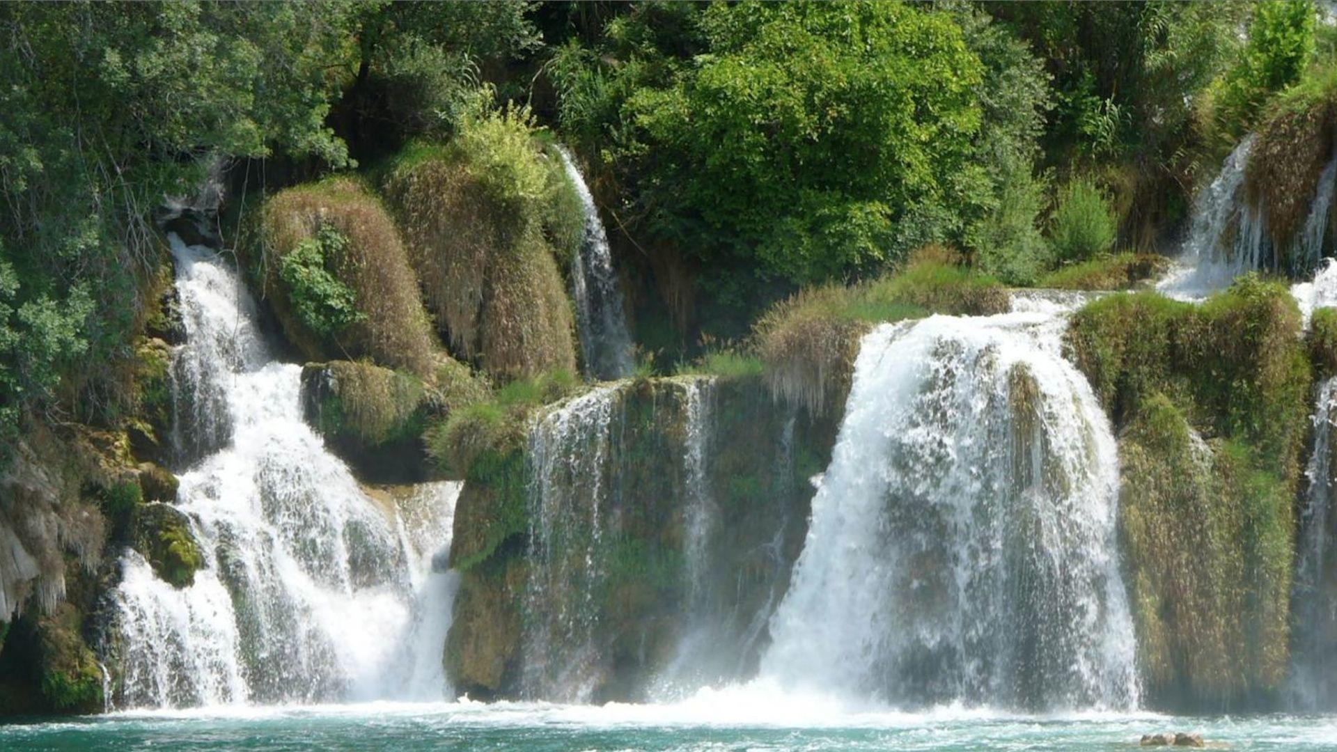 Croatia Krka National Park #waterfall Windows 8 #Wallpaper