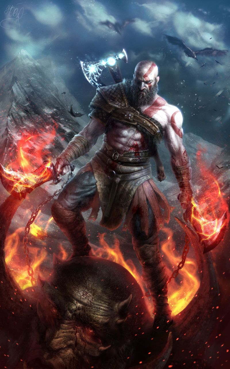 Kratos In God Of War Nexus Samsung Galaxy Tab Note