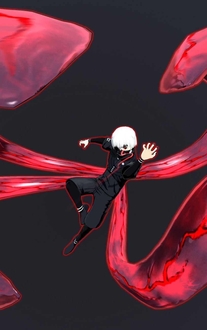 Download Ken Kaneki, anime boy, art wallpaper, 840x iPhone 5