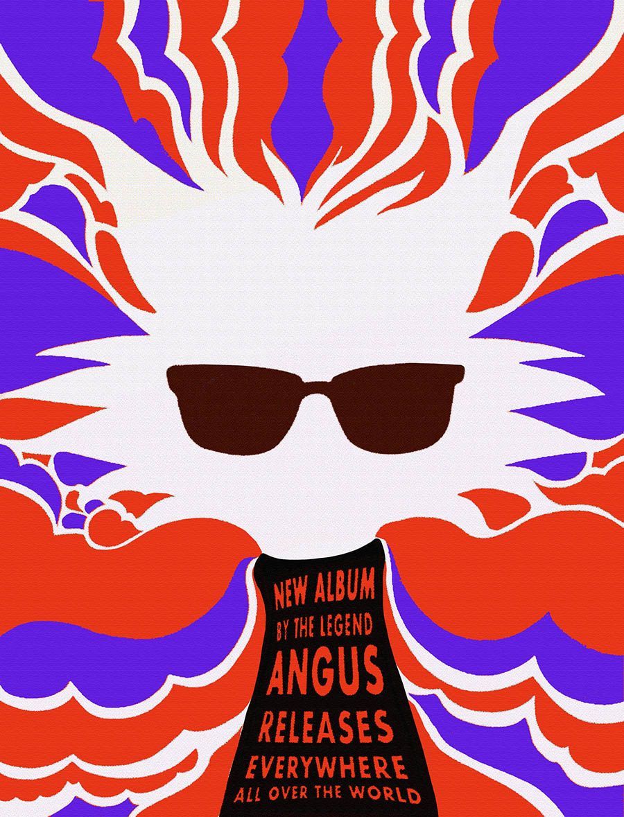 Angus Scattergood poster Dog 2017. Desemhos, Animação
