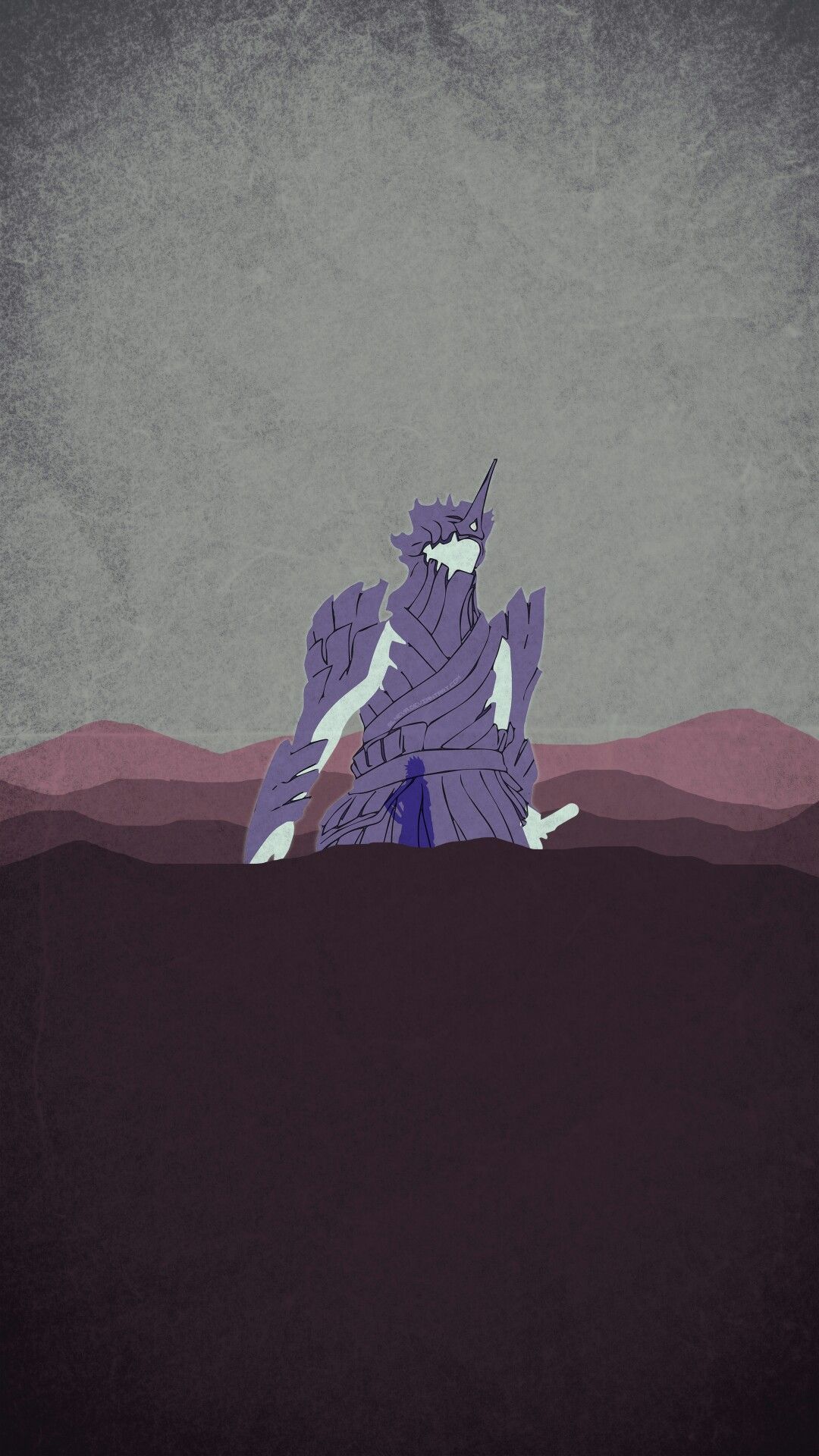 Sasuke Minimalist Wallpaper