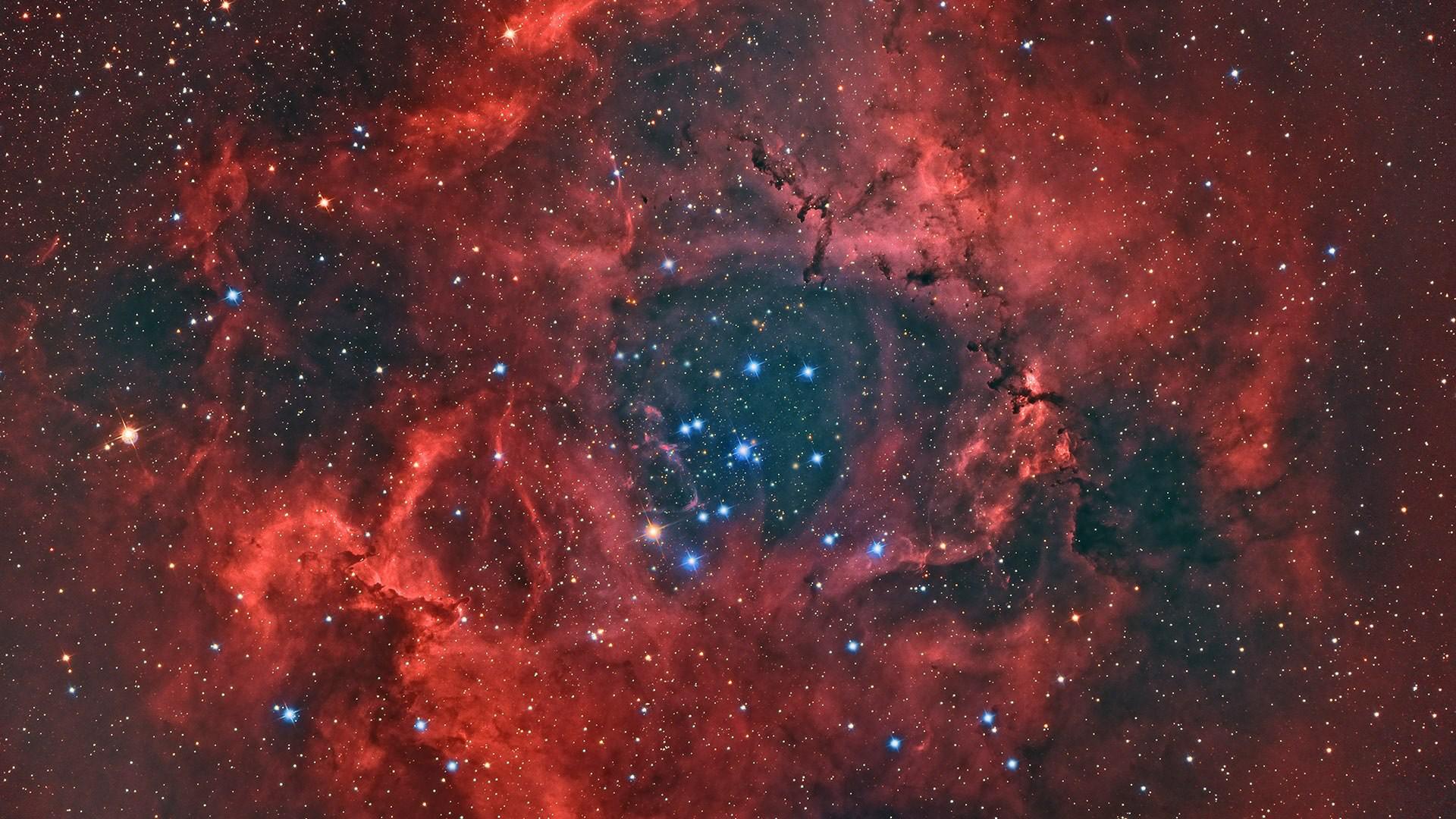 The Rosette Nebula [1920x1080]