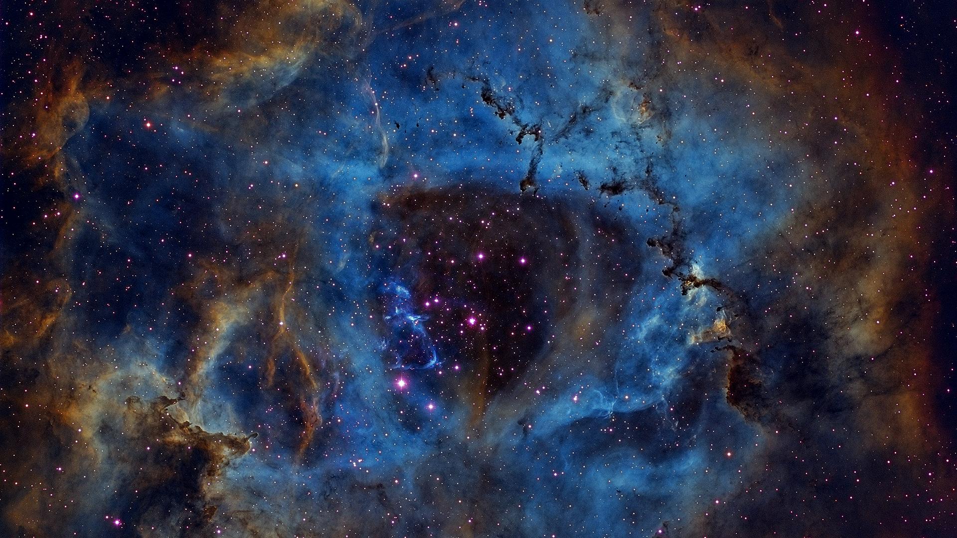 A 20 hour image I took of the Rosette Nebula