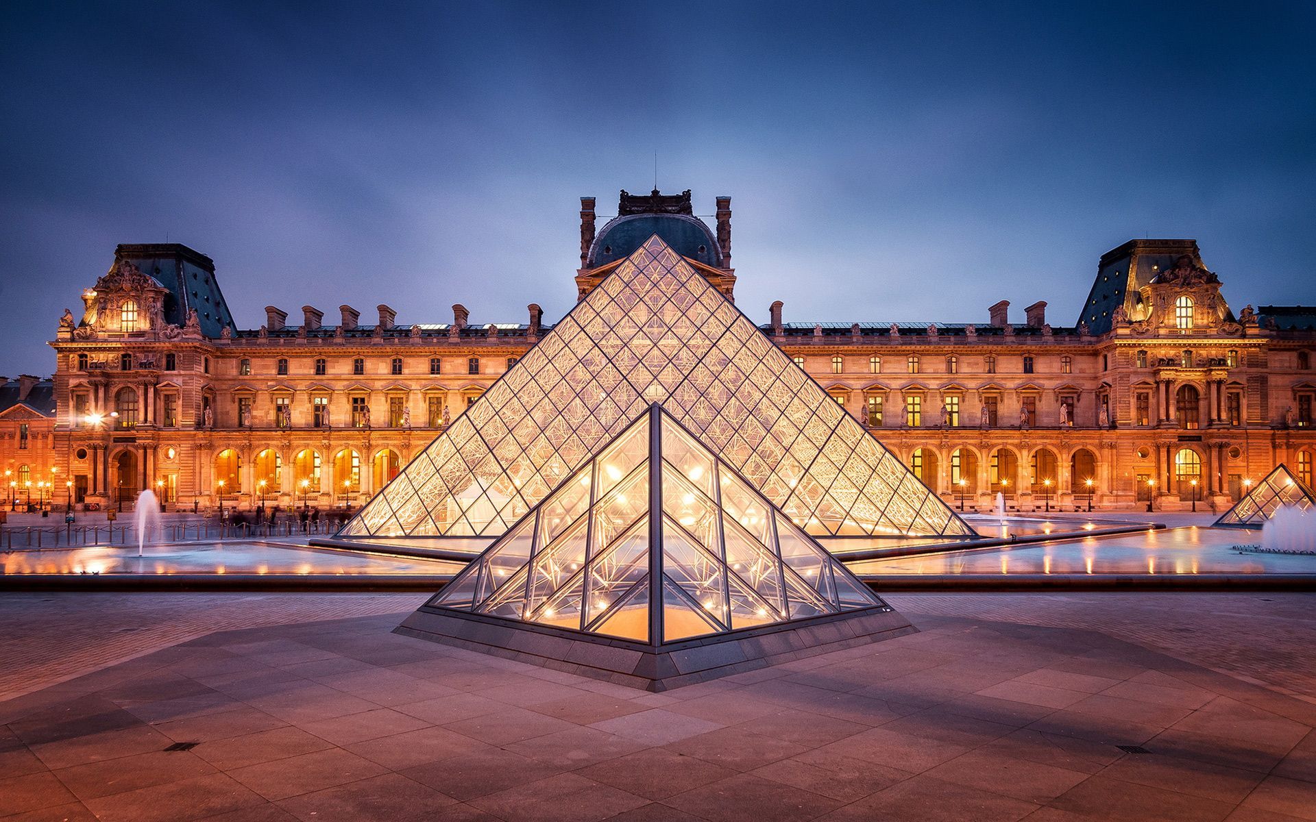 picture of the louve. The Louvre Museum France Wallpaper HD