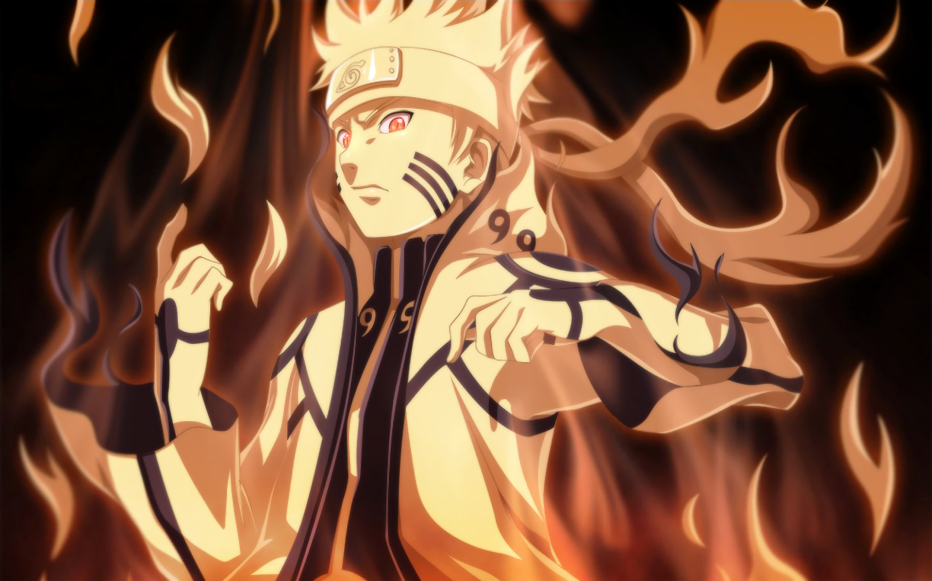 Naruto Bijuu Mode HD Wallpaper