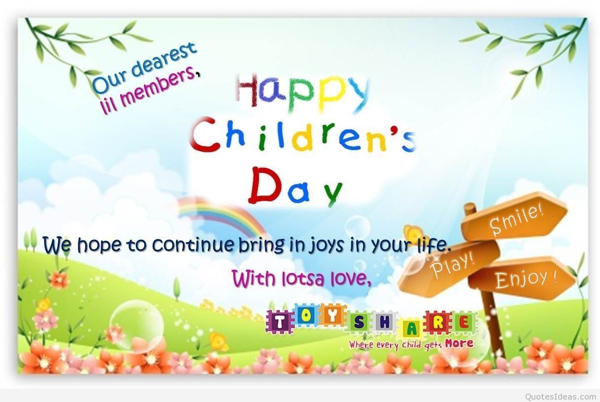 Happy children's day quotes 2015