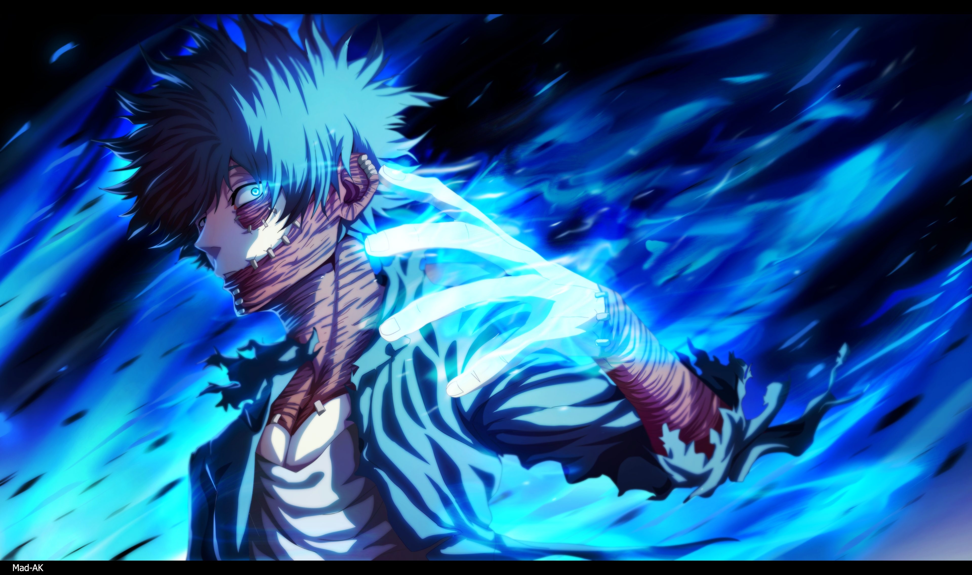 3840x2273 Dabi (Boku No Hero Academia) windows wallpaper