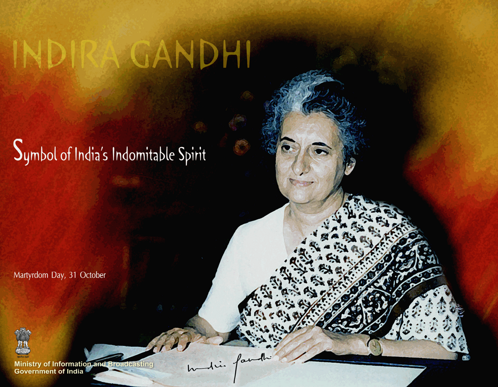 Indira Gandhi Gandhi Death Anniversary