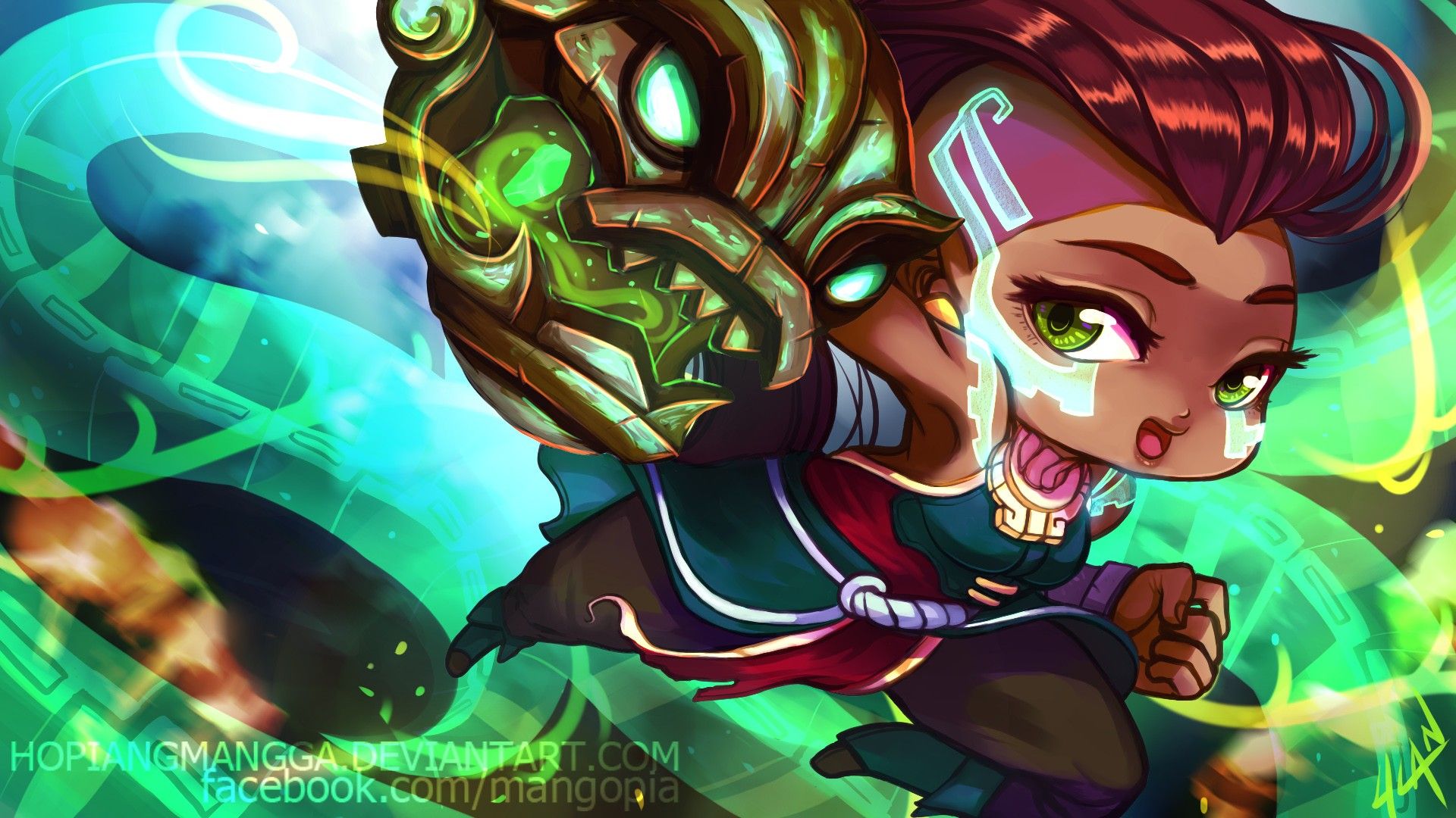 Download Illaoi Lol Fan Art Wallpaper