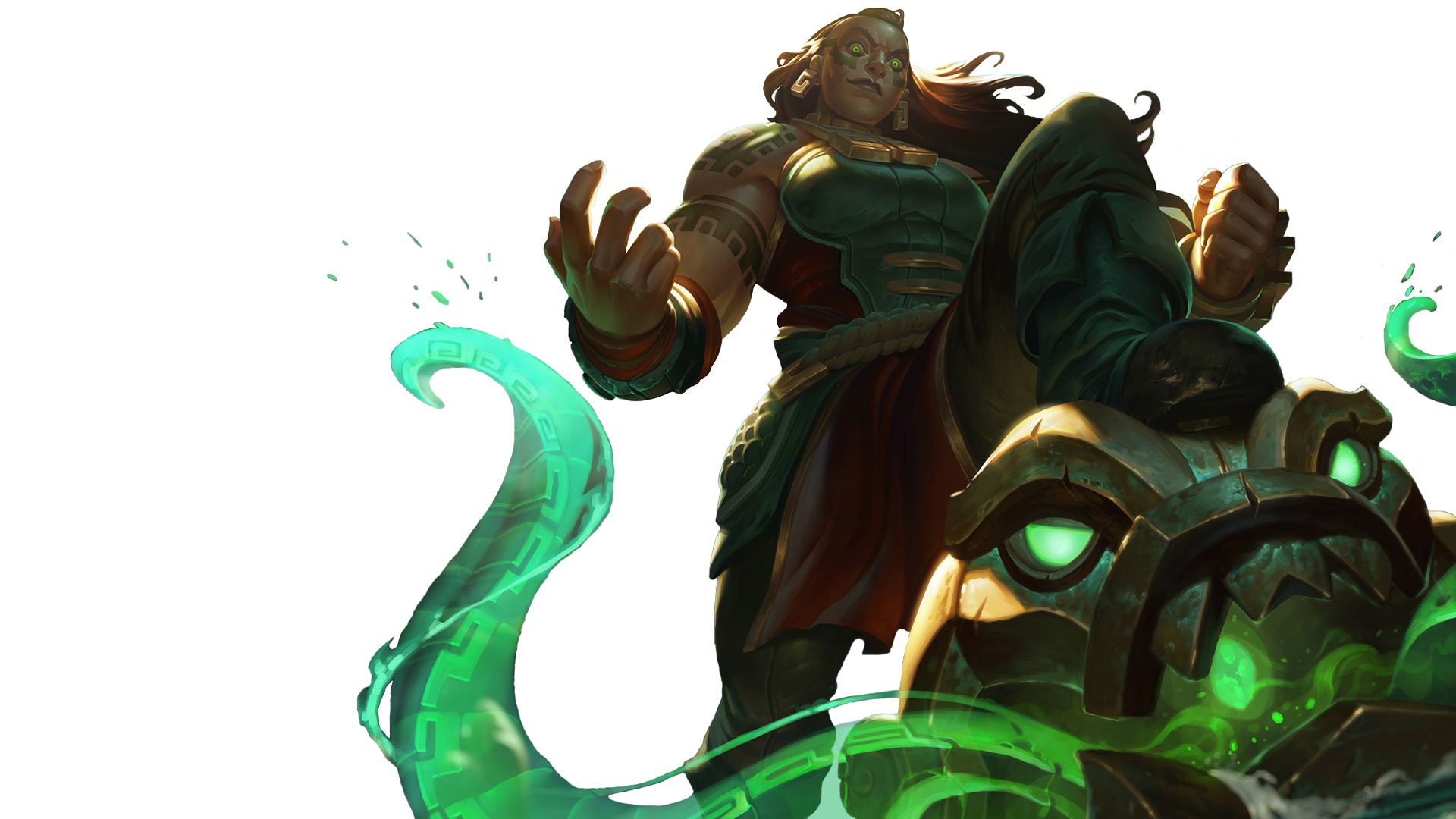 Illaoi (League of Legends) HD Wallpaper