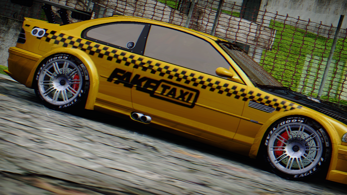 bmw m3 fake taxi edition by jauua project. Need For Speed Most