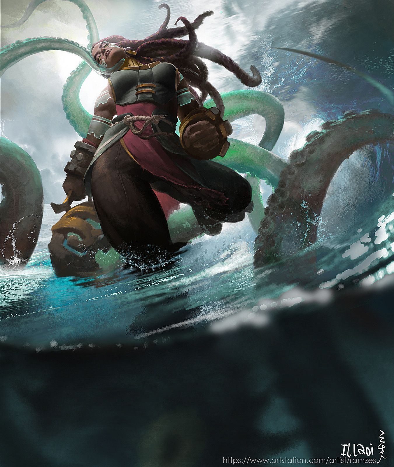 10+ Illaoi (League of Legends) HD Wallpapers and Backgrounds