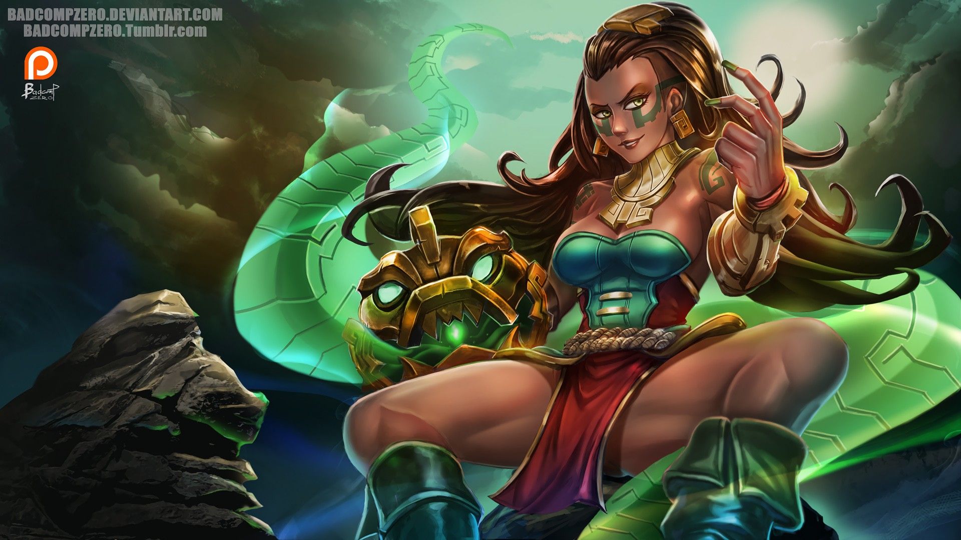 10+ Illaoi (League of Legends) HD Wallpapers and Backgrounds