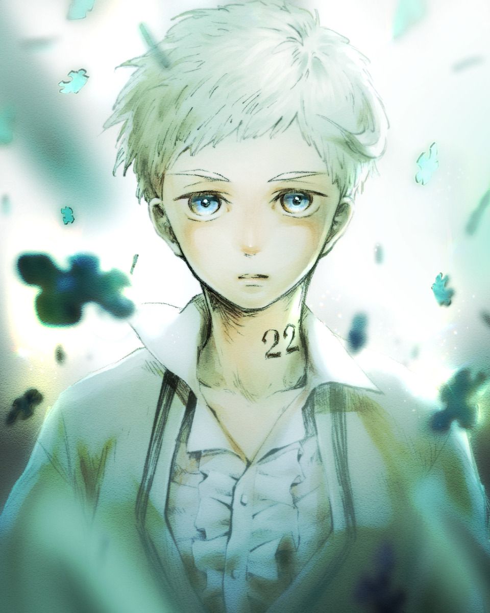 anime boys, Norman (The Promised Neverland), The Promised