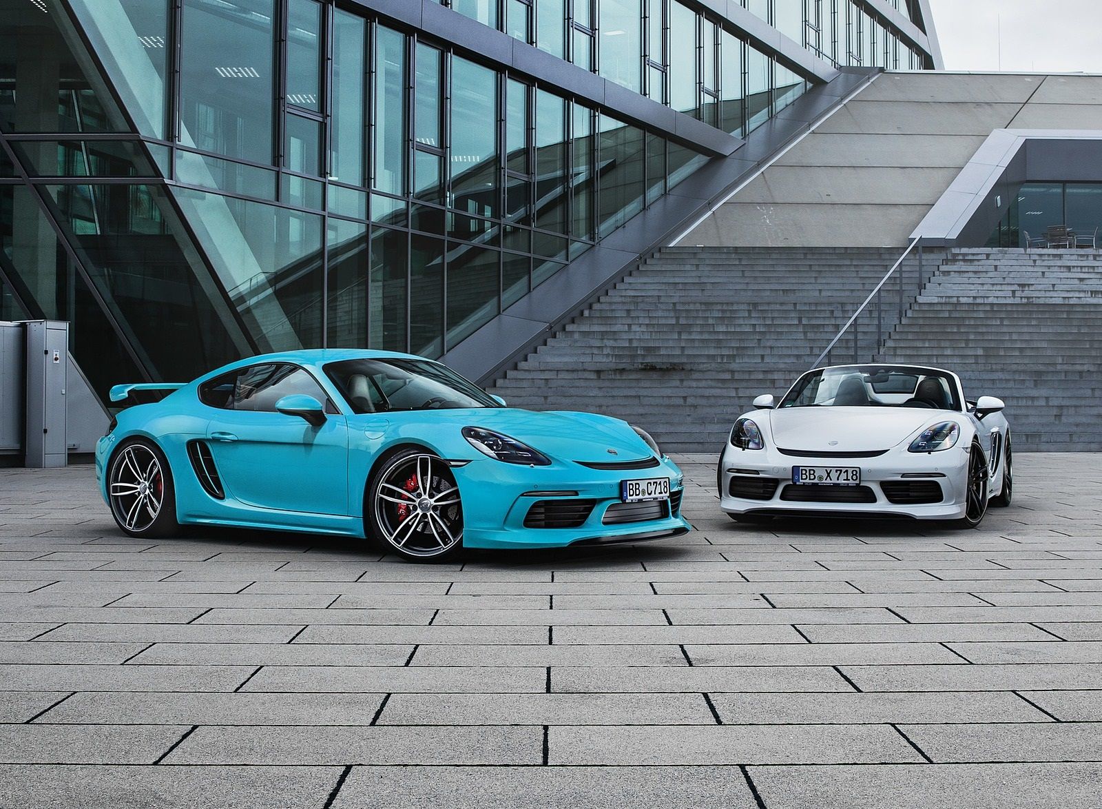 TECHART Porsche 718 Boxster and Cayman Wallpaper 2