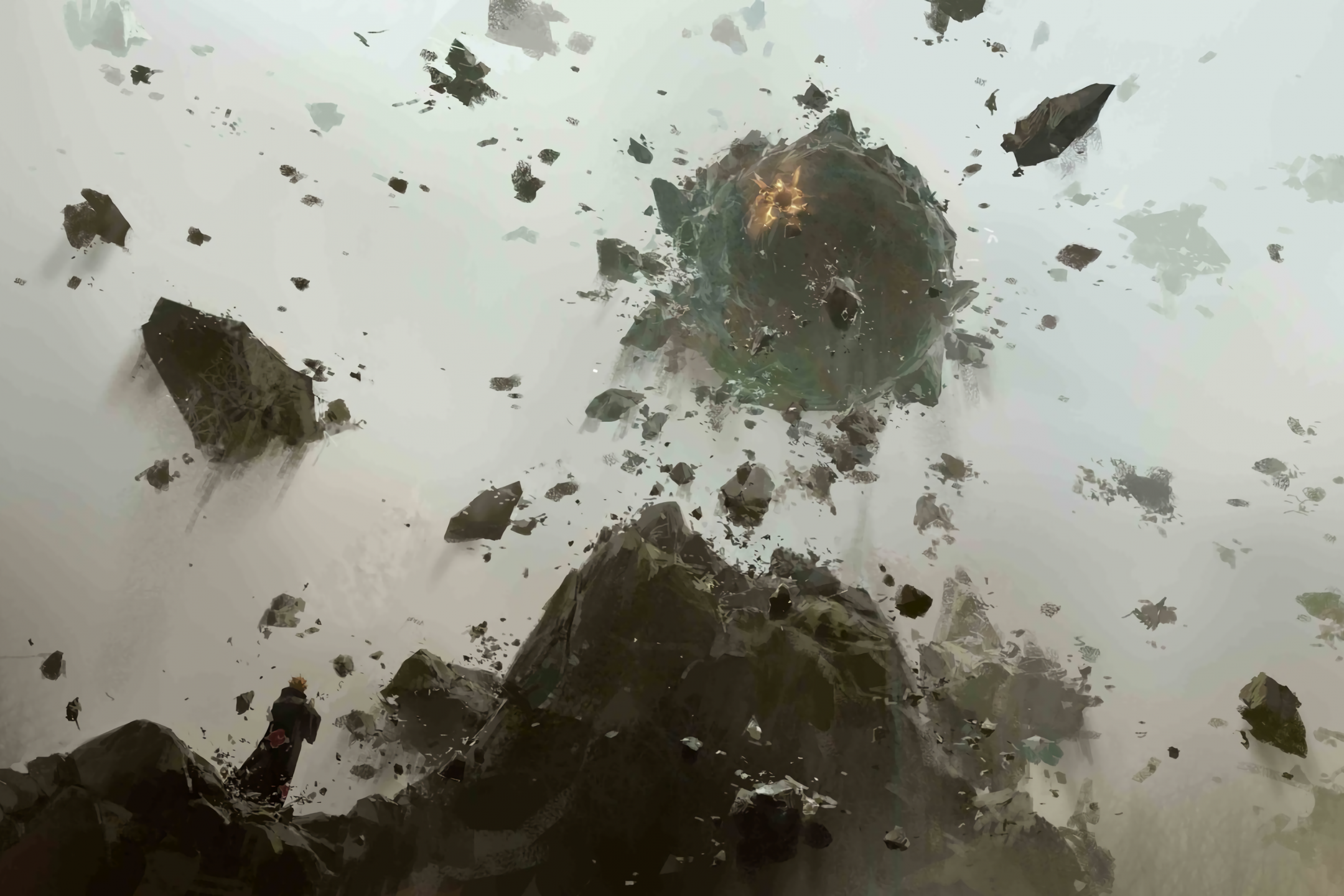 Download 2160x1440 Akatsuki, Chibaku Tensei, Naruto, Artwork